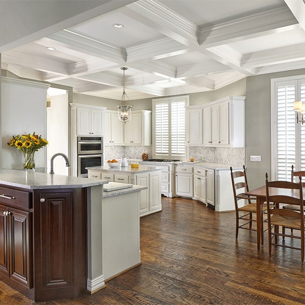 Coffered Ceiling - Simple DIY Kits, Standard Shallow & Deeper Deluxe Options