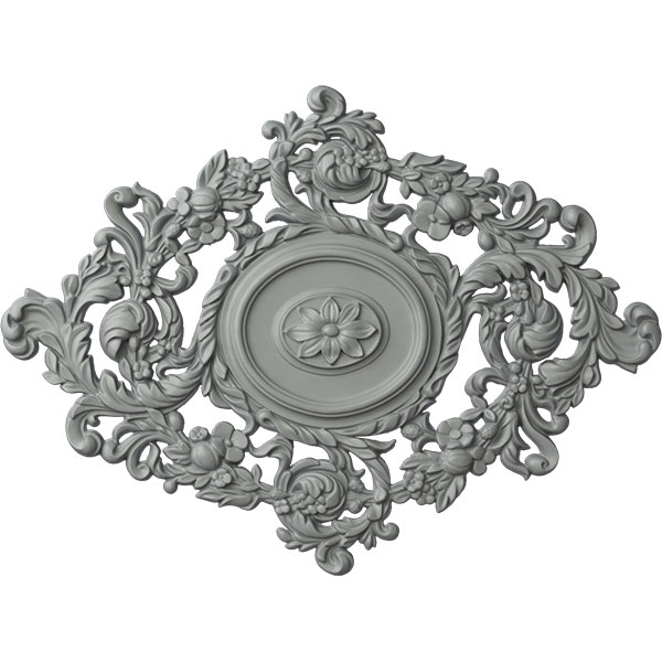 Diamond Ceiling Medallions - Large Chandelier Medallions