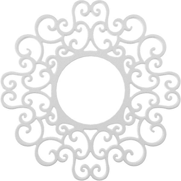 Pierced Ceiling Medallions - Fretwork, Wood, Art Deco, and Modern Ceiling Medallions