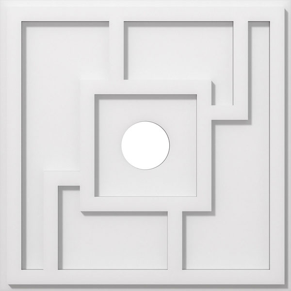 Square Ceiling Medallions - Rectangular, Square Tiles, and Decorative Ceiling Tiles